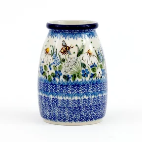 Wazon ceramiczny 196 h-12,5cm <br> Unikat U5290 Pszczółki w Ogrodzie